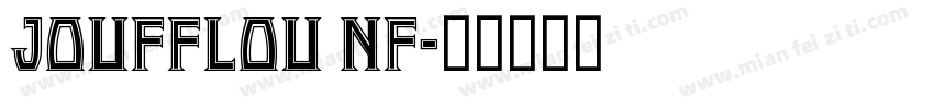 Joufflou NF字体转换